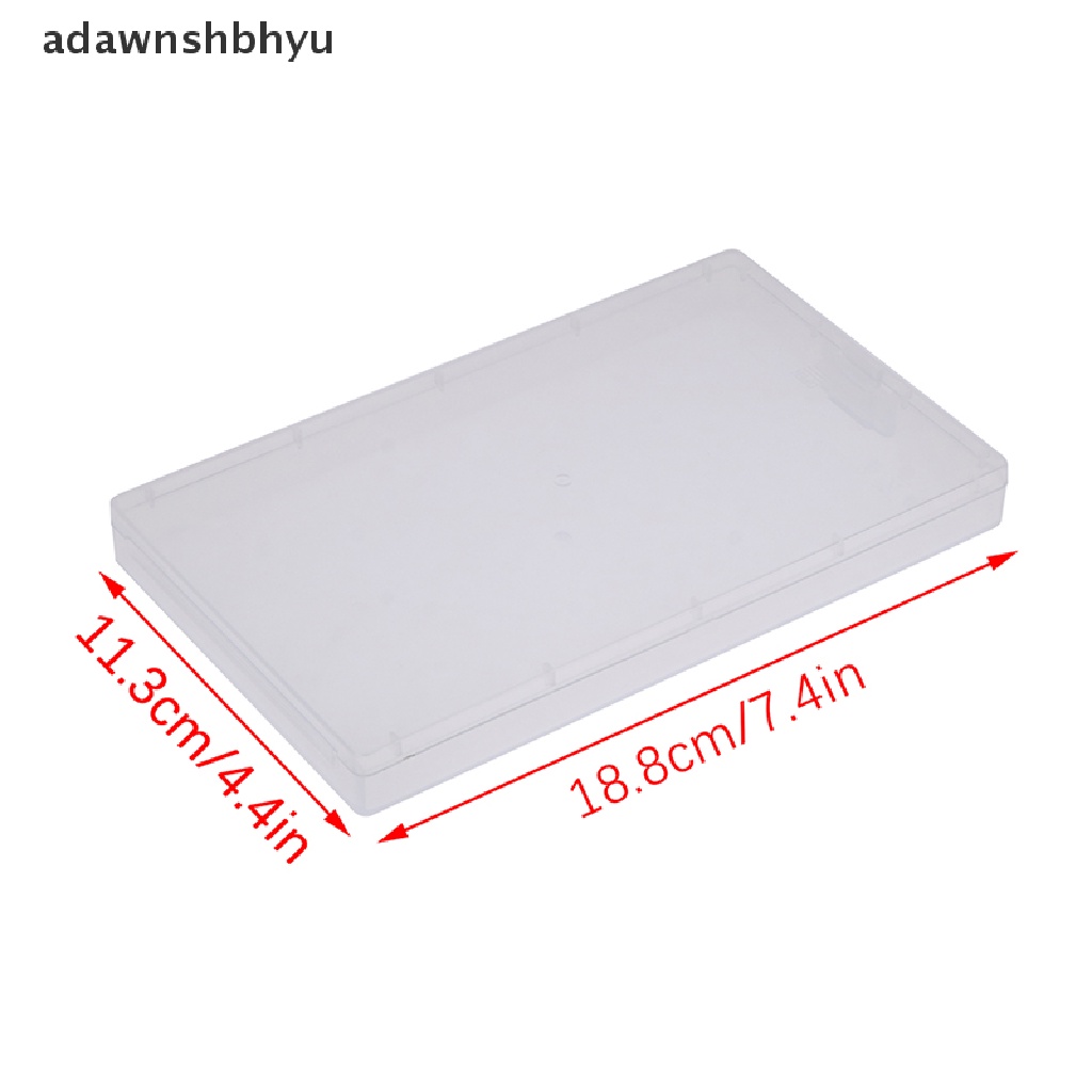 Hộp Đựng Móng Tay Giả Trong Suốt Sức Chứa Lớn Tiện Dụng