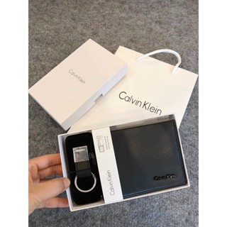 Ví C.K nam da mềm