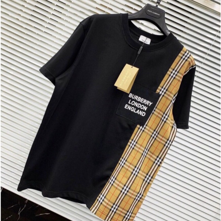 Áo Thun BBR Kẻ Caro Dọc - Áo Phông Chất Cotton Mát Mẻ Nam Nữ