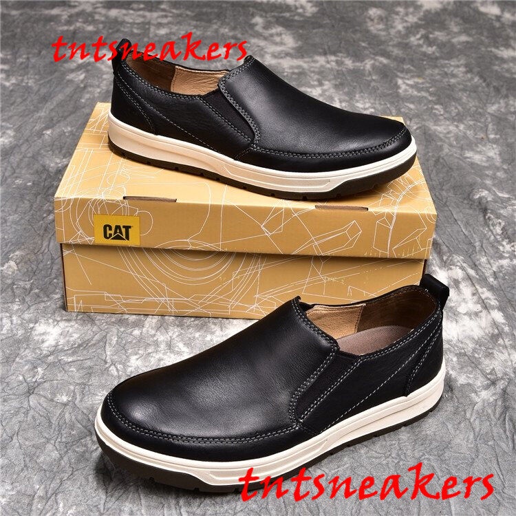 Original Caterpillar Men FOOTWEAR Work Genuine Leather Boot Shoes Giày Da LườI Công Sở Cho Nam VN7291 2021 120 328A1