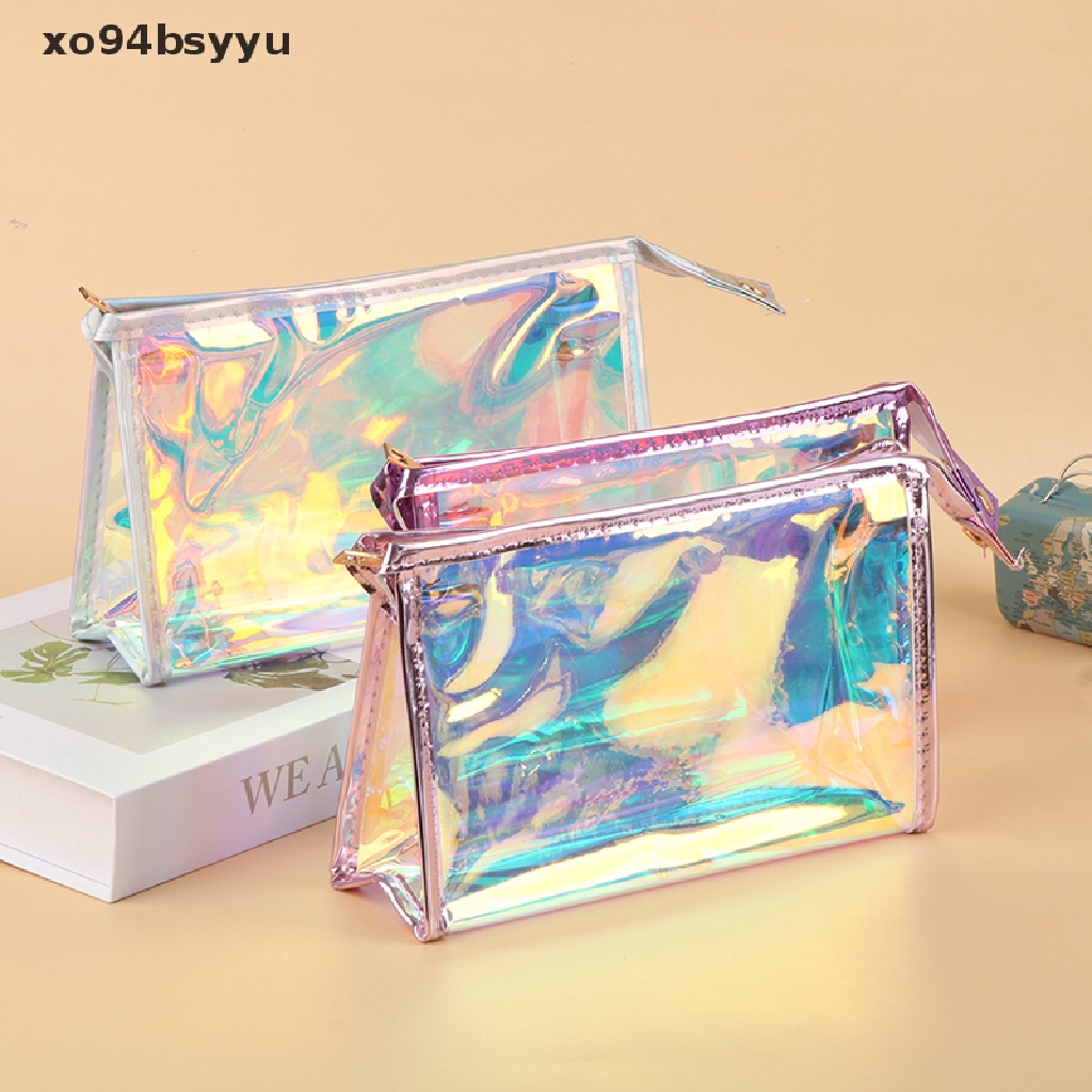 1 Túi Đựng Mỹ Phẩm Xo94Bsyu Bằng PVC Trong Suốt Chống Thấm Nước