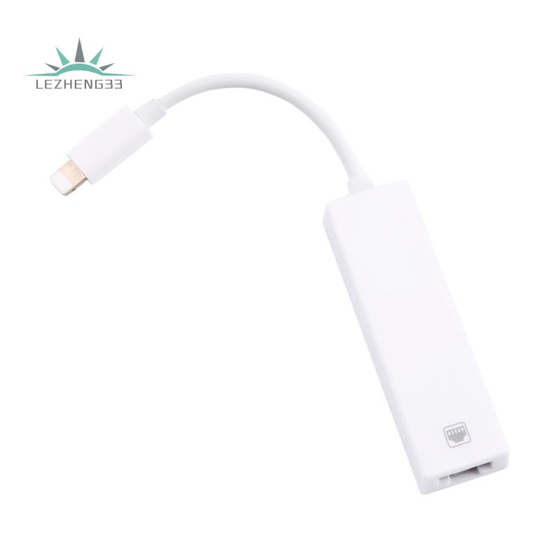 Dây Cáp Mạng 100Mbps Cho Lightning Sang RJ45 Ethernet LAN
