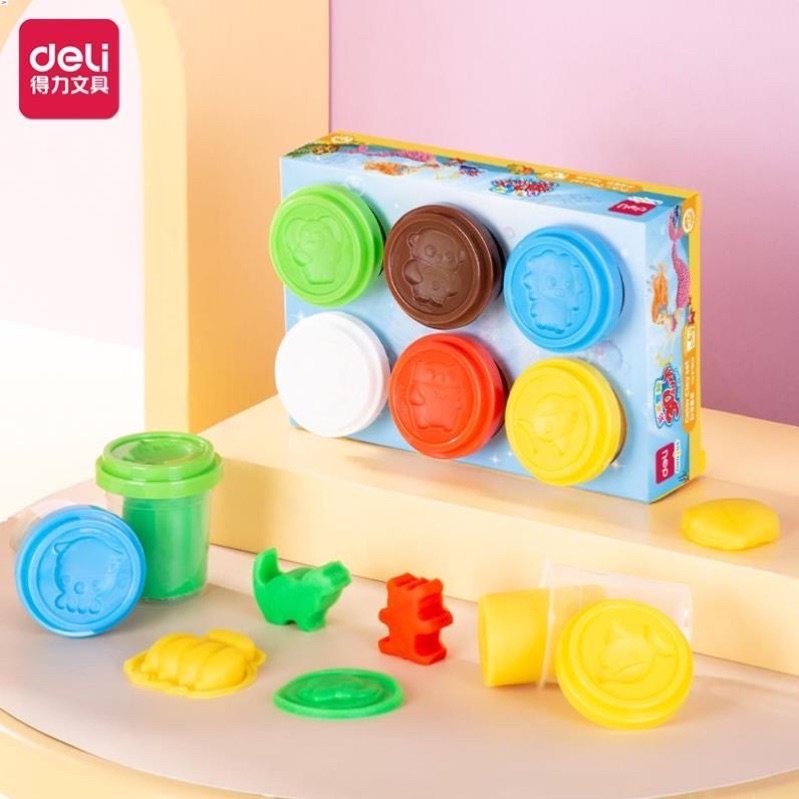 Đất nặn hữu cơ làm từ bột mì Deli an toàn cho bé