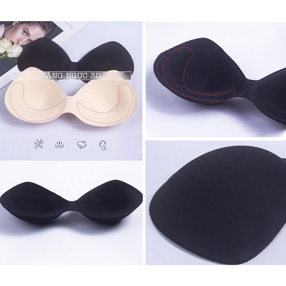 Miếng Mút Rời Áo Bra Big Size Cao Su Tự Nhiên Mềm Mát L2175
