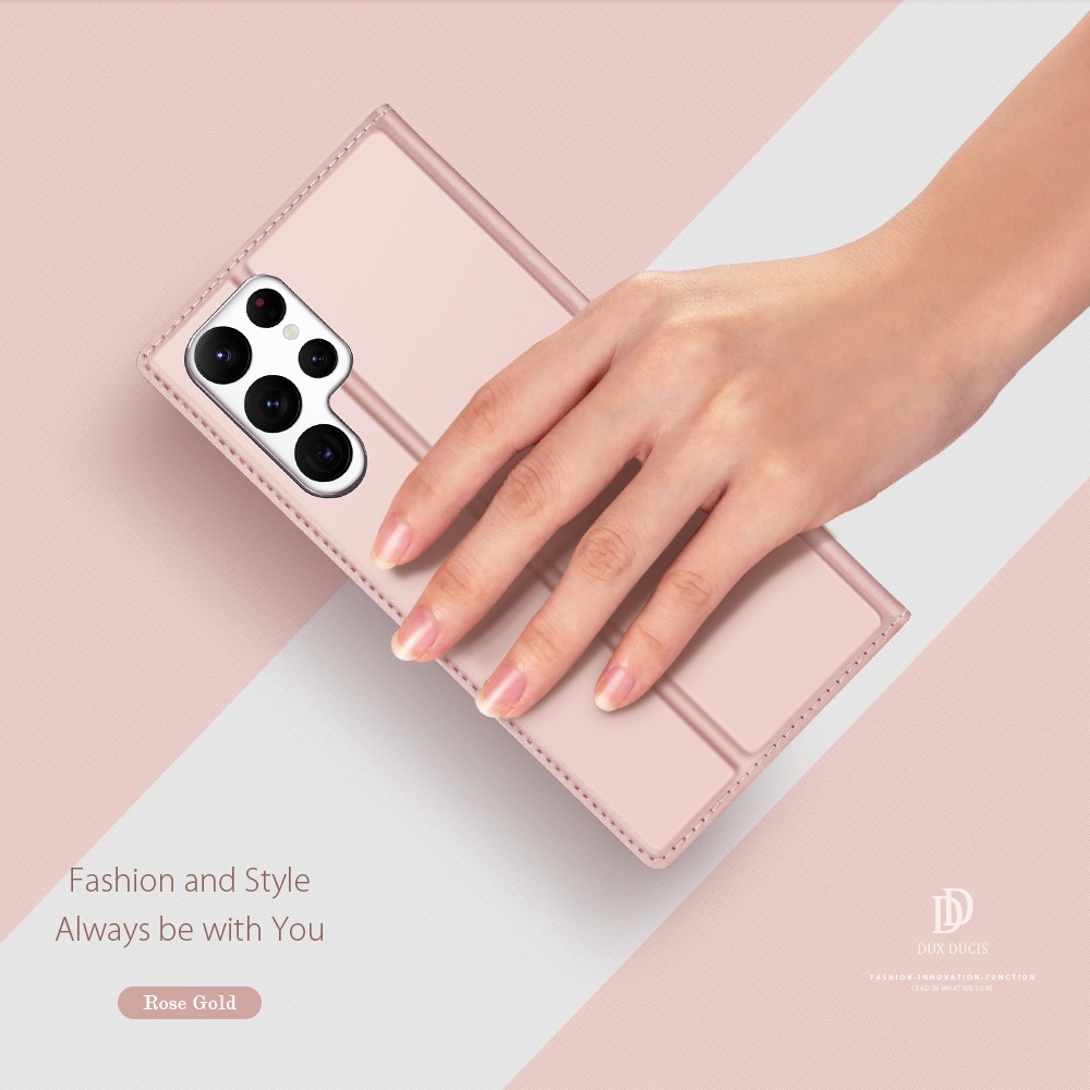 DUX DUCIS Cho Samsung Galaxy S23 FE/S23/S23+/S23 Ultra/ S22+Ultra/ S21 / S20 FE Note 20 Ultra Ốp Bao Da Điện Thoại Nắp Lật Chống Sốc Chống Trầy Xước