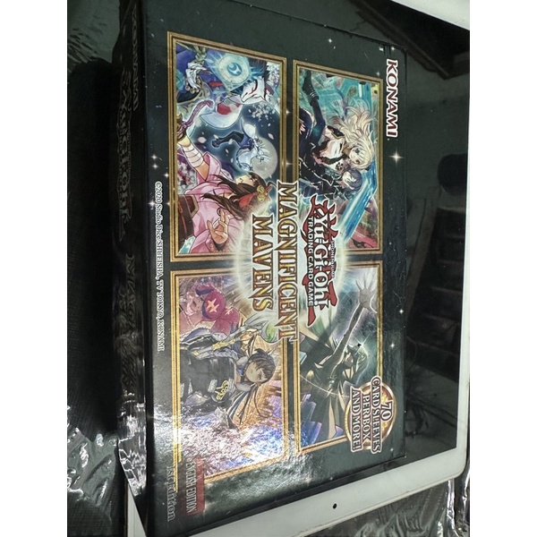 bài yugioh: booster box: magnificent mavens(uk) có lẻ và nguyên display