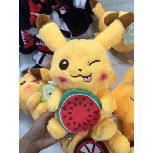 Thú Bông POKEMON-PIKACHU Dễ Thương-Lông Siêu Mềm Mịn-Xịn Xò