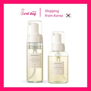 Dung dịch vệ sinh phụ nữ dạng bọt dịu nhẹ Aromatica Pure & Soft Feminine Cleanser 300ml