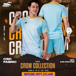 Quần Áo Thương Hiệu RIKI CROM Chất Lượng Cao Cấp, Áo Đá Bóng Không Logo - Vicsport