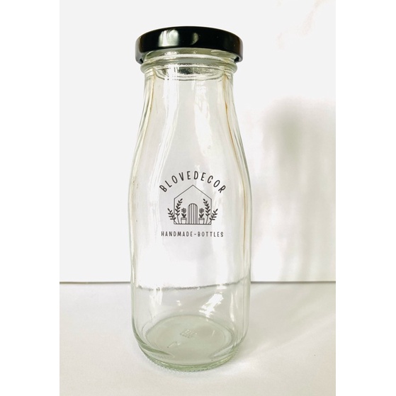 Chai thuỷ tinh 300ml đựng sữa hạt