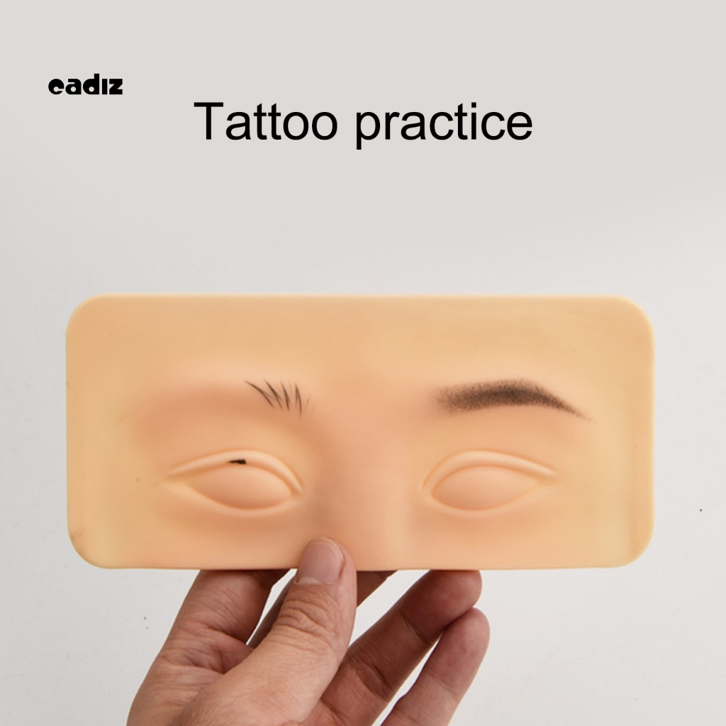 Da Nhân Tạo 3D Bằng Silicone Dày Không Để Lại Dấu Vết Hỗ Trợ Luyện Tập Trang Điểm Lông Mày