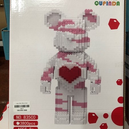 Đồ chơi Lego xếp hình Gấu Bearbrick 35cm