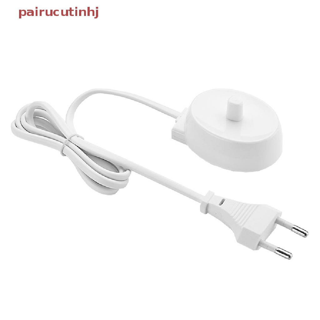Đế Sạc Bàn Chải Đánh Răng Điện Phích Cắm EU Thay Thế Cho Braun Oral B D12 D20