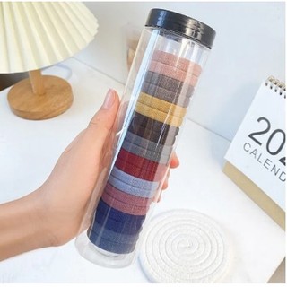 Ống 20 dây cột tóc trơn - màu ngẫu nhiên