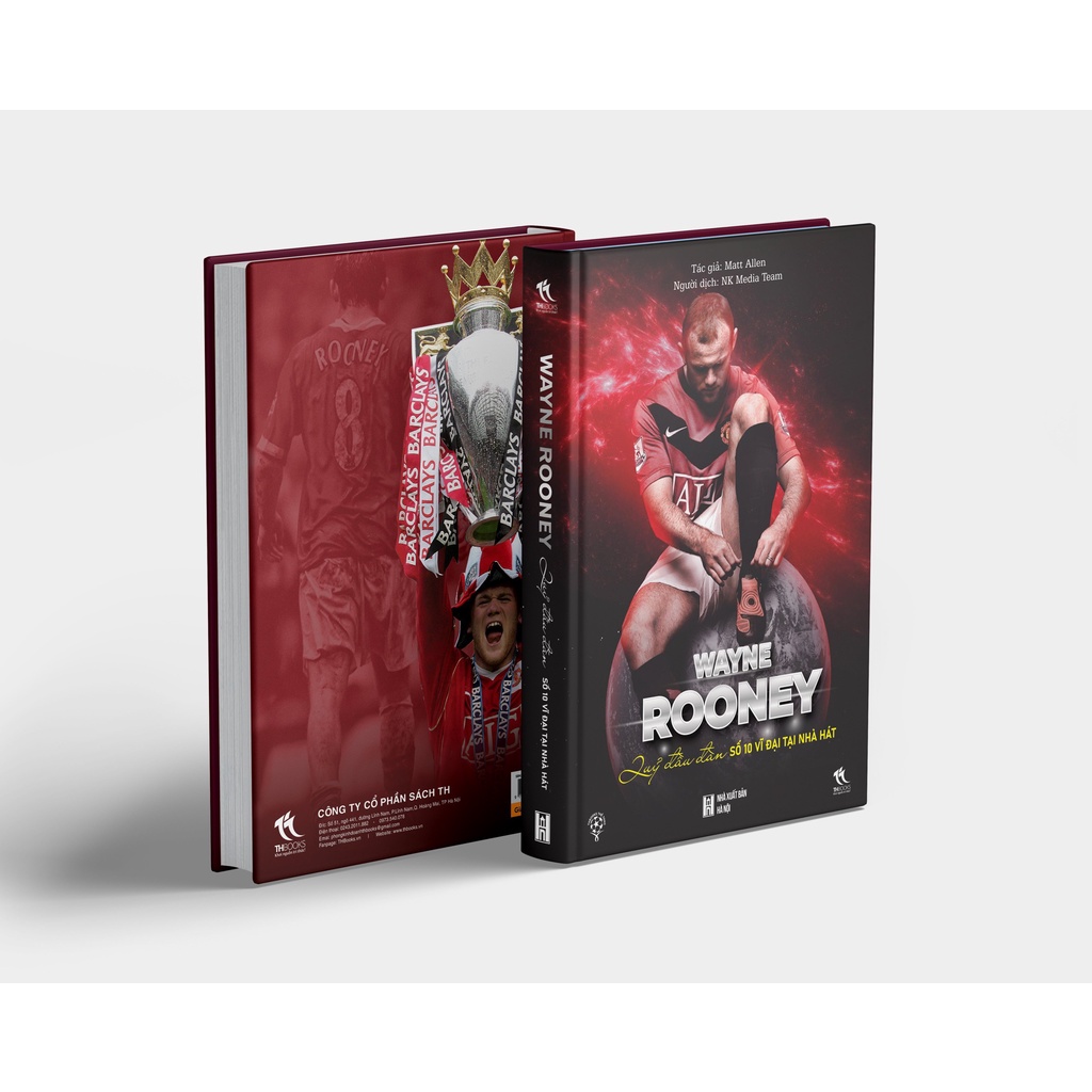 Sách - Wayne Rooney - Quỷ đầu đàn, Số 1 vĩ đại tại nhà hát ( bìa mềm )