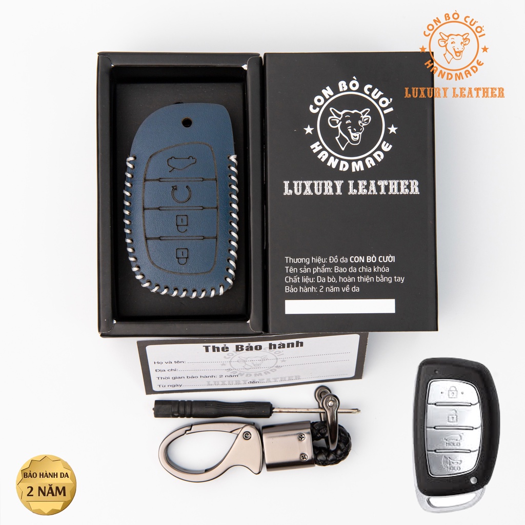 Bao da chìa khóa ô tô Hyundai Creta 2022-2023, Hyundai Stargazer 2023