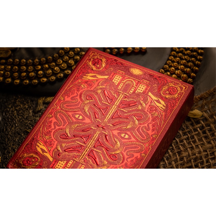 Bộ bài tây, bài ảo thuật Babylon Playing Cards by Riffle Shuffle - Bài Mỹ - Bài Chính Hãng