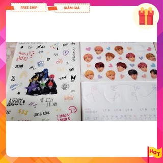 Sẵn sticker, standee album bts love yourself tear, answer