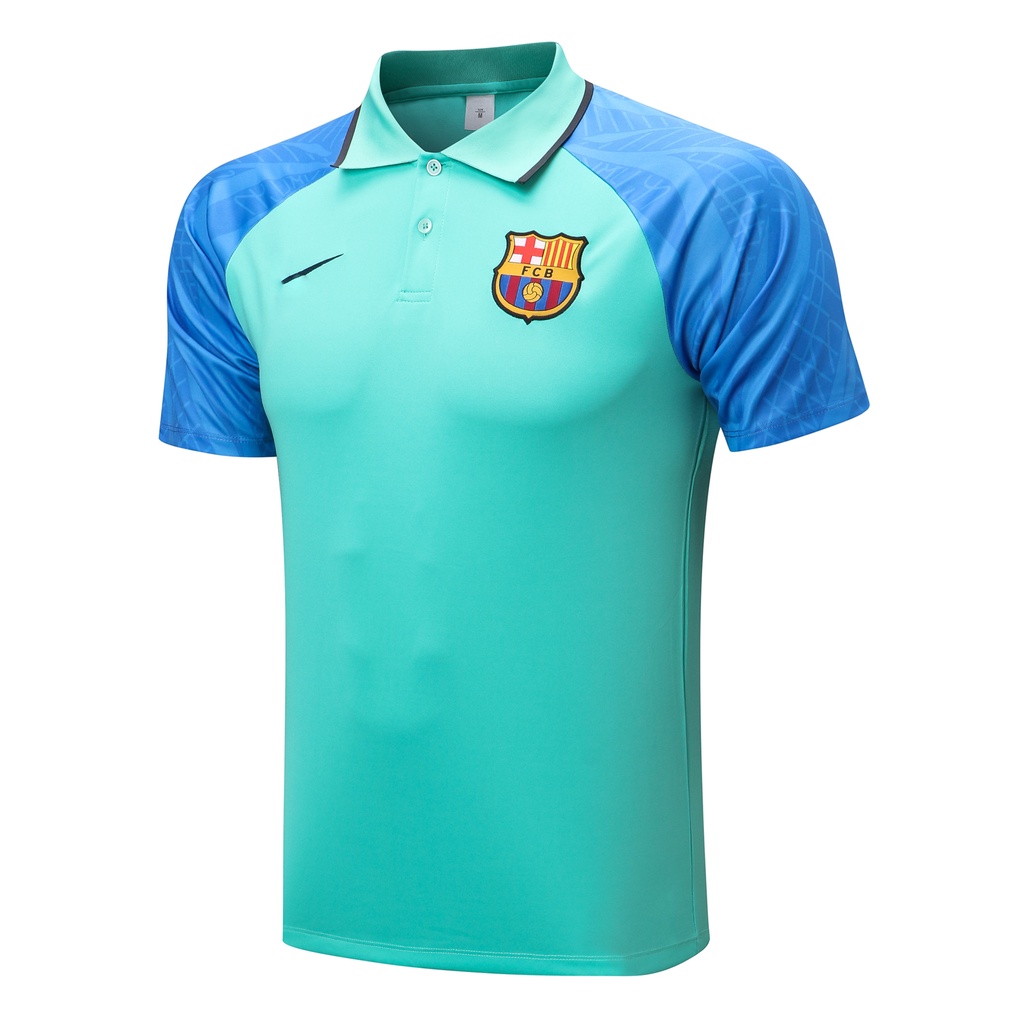 Áo Thun polo Tay Ngắn size Lớn 22-23 Barcelona