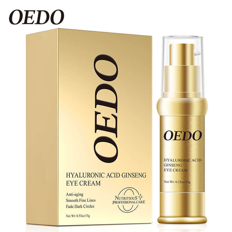 Kem dưỡng mắt OEDO tinh chất nhân sâm Hyaluronic Acid Dưỡng Ẩm Chăm Sóc Giảm Nếp Nhăn Quầng Thâm Và Bọng Mắt Thâm chống nhăn 15g