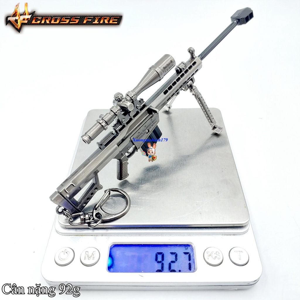 Mô hình Đột Kích súng nhắm Barrett M82A1 Crossfire