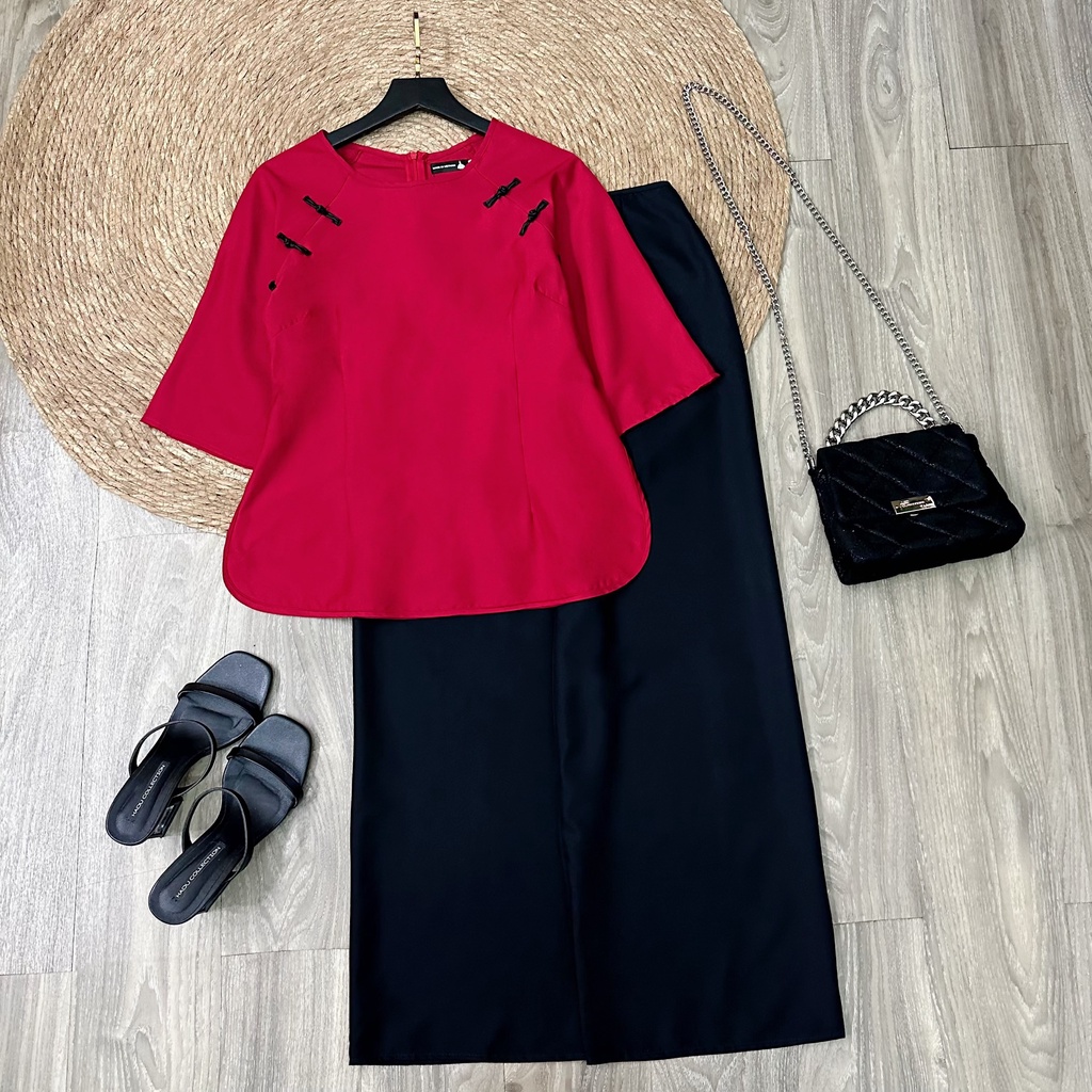 Set bộ nữ bigsize, set bộ bà ba dịu dàng nữ tính đi chùa