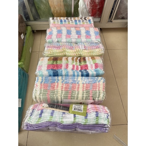Sét 6 Cái Khăn Tắm Thái Lan Frolina 38x76cm .