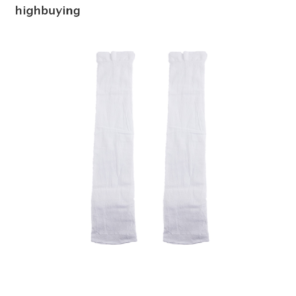 Vớ Nhung Dài Qua Gối Màu Trắng Đen Phong Cách Lolita Đáng Yêu