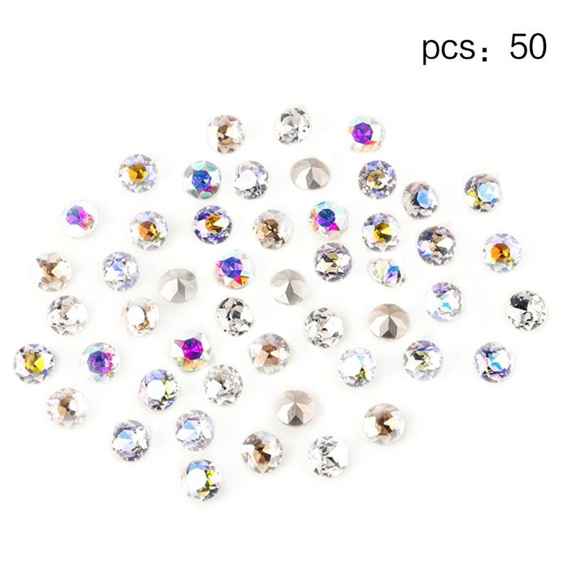 Đá Quý Nhân Tạo Lấp Lánh Trang Trí Móng Tay Thời Trang