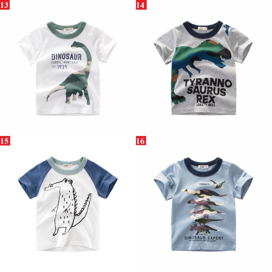 Áo thun 27KIDS cho bé in hình vui nhộn chất cotton hàng xuất khẩu Âu Mỹ