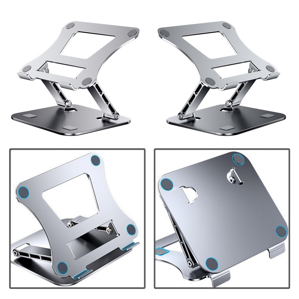 Giá Đỡ Laptop Bằng Hợp Kim Nhôm Hình Hoa Hướng Dương Độ Bền Cao Có Thể Điều Chỉnh