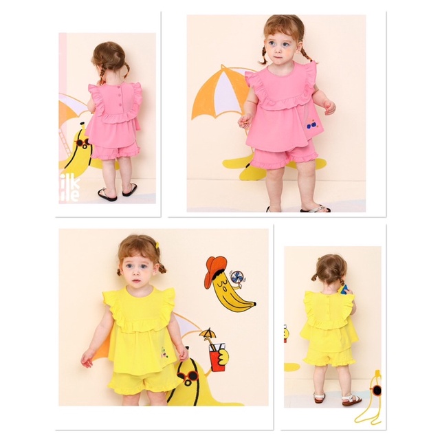 Set bộ Milkmile Việt Nam xuất Hàn bé gái
