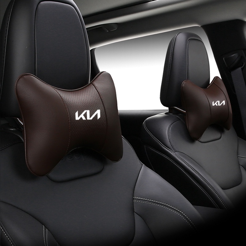 Gối Tựa Đầu Bằng Da Thoáng Khí Cho Kia Rio 2 3 4 X Line Kombi Sedan K2 K3 K4 K5 KX1 KX3 KX5