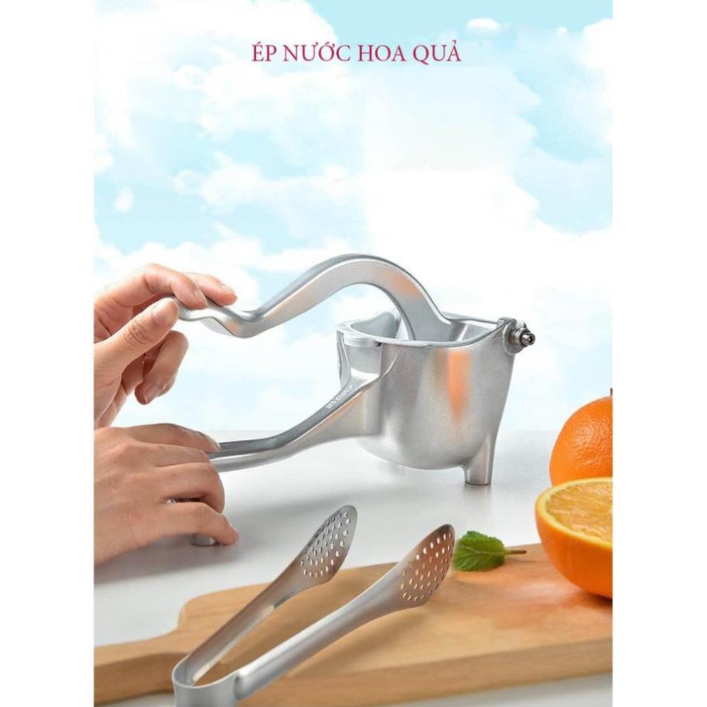 [Hàng loại 1] Dụng cụ ép hoa quả bằng tay chuyên dụng chất liệu hợp kim nhôm cao cấp Chính hãng Fujika