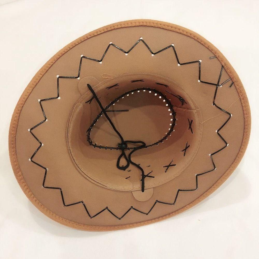 Mũ Cao Bồi Tây Dây Rút Có Thể Điều Chỉnh Thời Trang Đi Biển Cho Nam Và Nữ