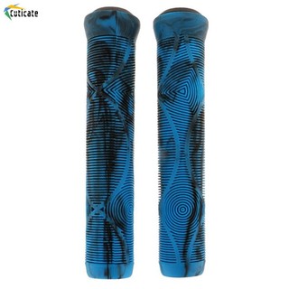[Cuticate]1 Cặp Vỏ Bọc Tay Lái Xe Đạp MTB BMX Chống Trượt Màu Đen / Xanh Dương