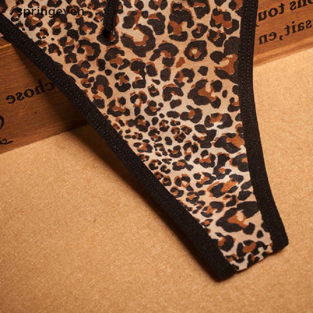 Quần Lót Lưới Họa Tiết Da Báo Quyến Rũ Cho Nữ