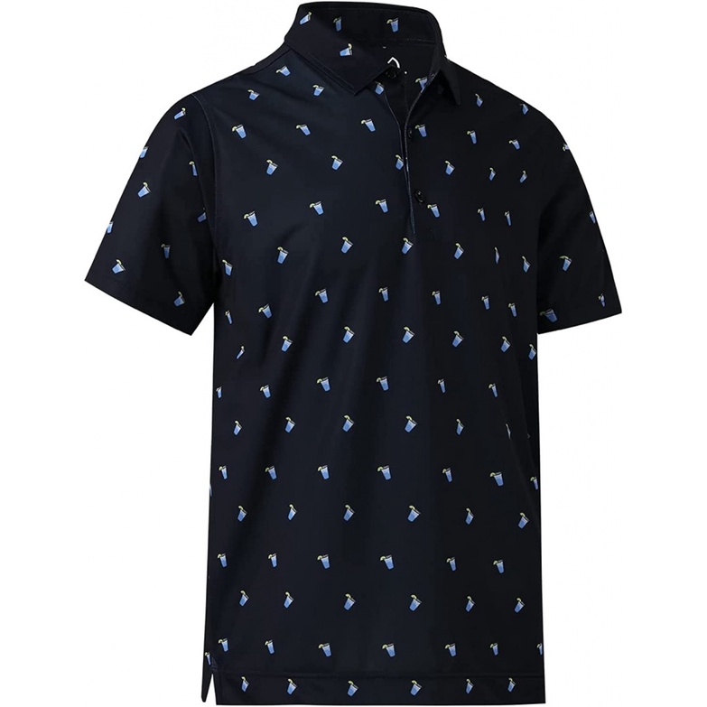 Áo polo Tay Ngắn Có Cổ Thoáng Khí Phong Cách Thể Thao Thời Trang Cho Nam