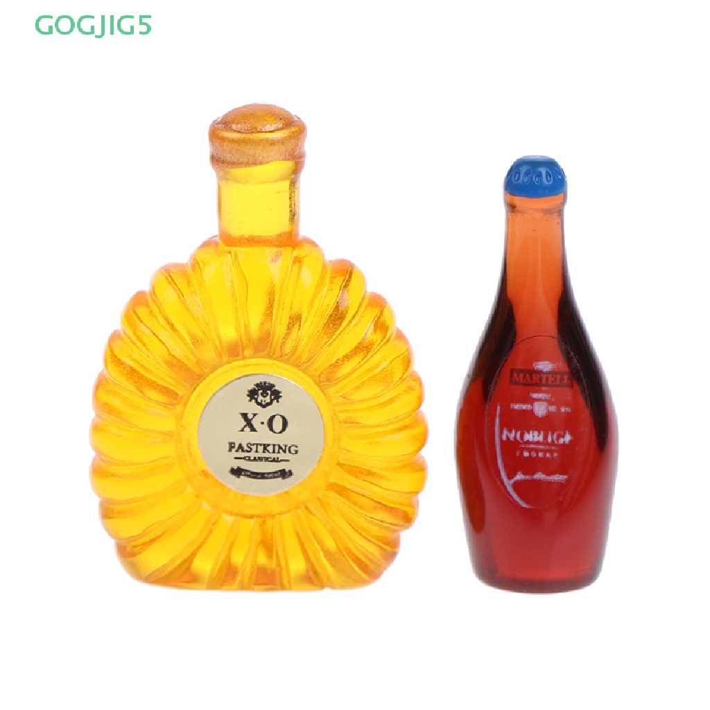 Set 10 Chai Rượu Mini Tỉ Lệ 1: 12 Dùng Để Trang Trí Nhà Búp Bê