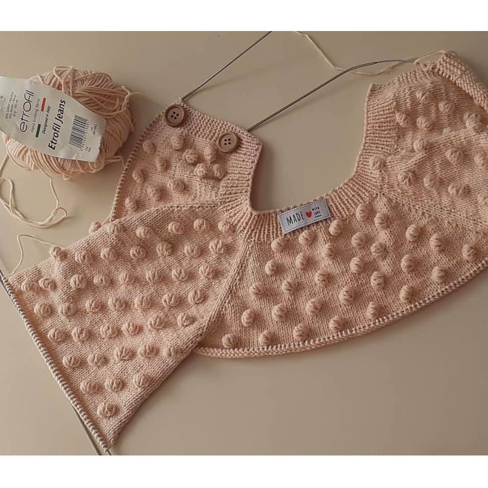 Len Cotton nhập khẩu chính hãng ETROFIL JEANS màu sắc đa dạng 50gr/cuộn