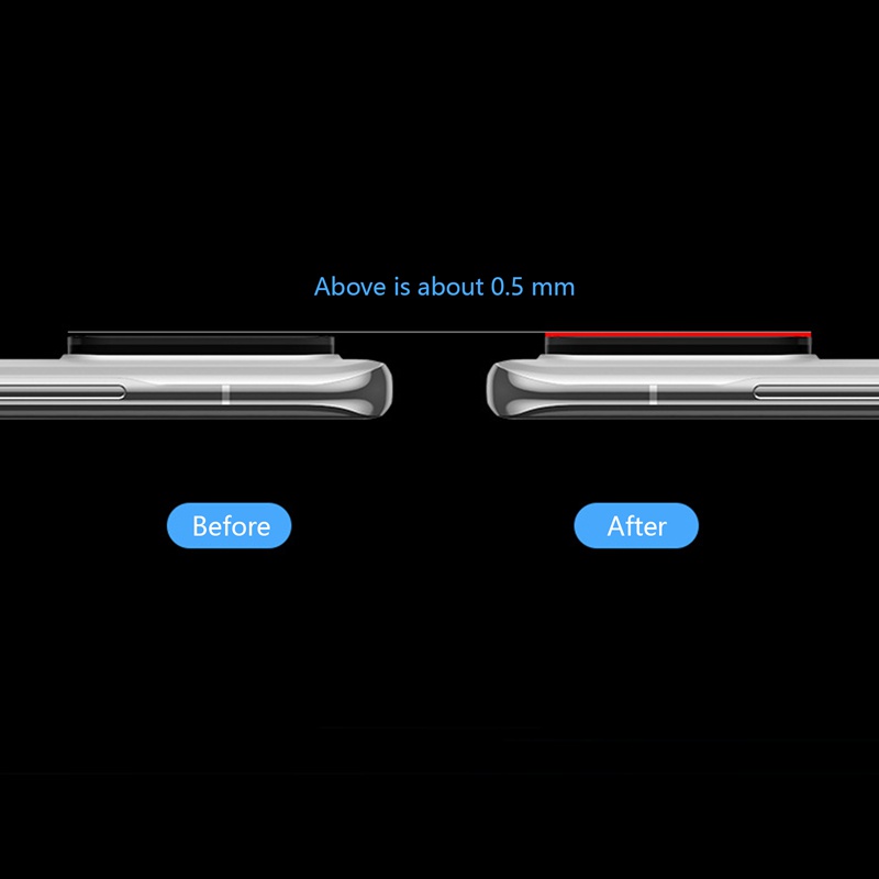 Tấm Phim Kim Loại Bảo Vệ Camera Cho Xiaomi Mi 11 Ultra Mi11 Ultra