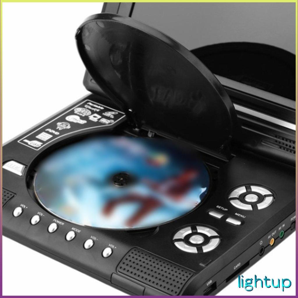 Dvd di động 9,8 inch với tivi mini tích hợp trong pin