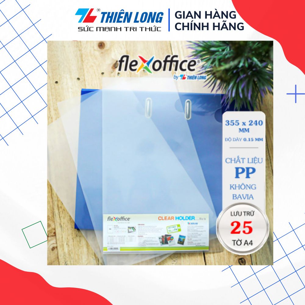 Bìa lá A4 Flexoffice FO-CH01