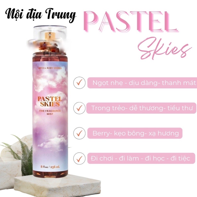 Xịt thơm bodymist nước hoa nội địa Trung 236ml