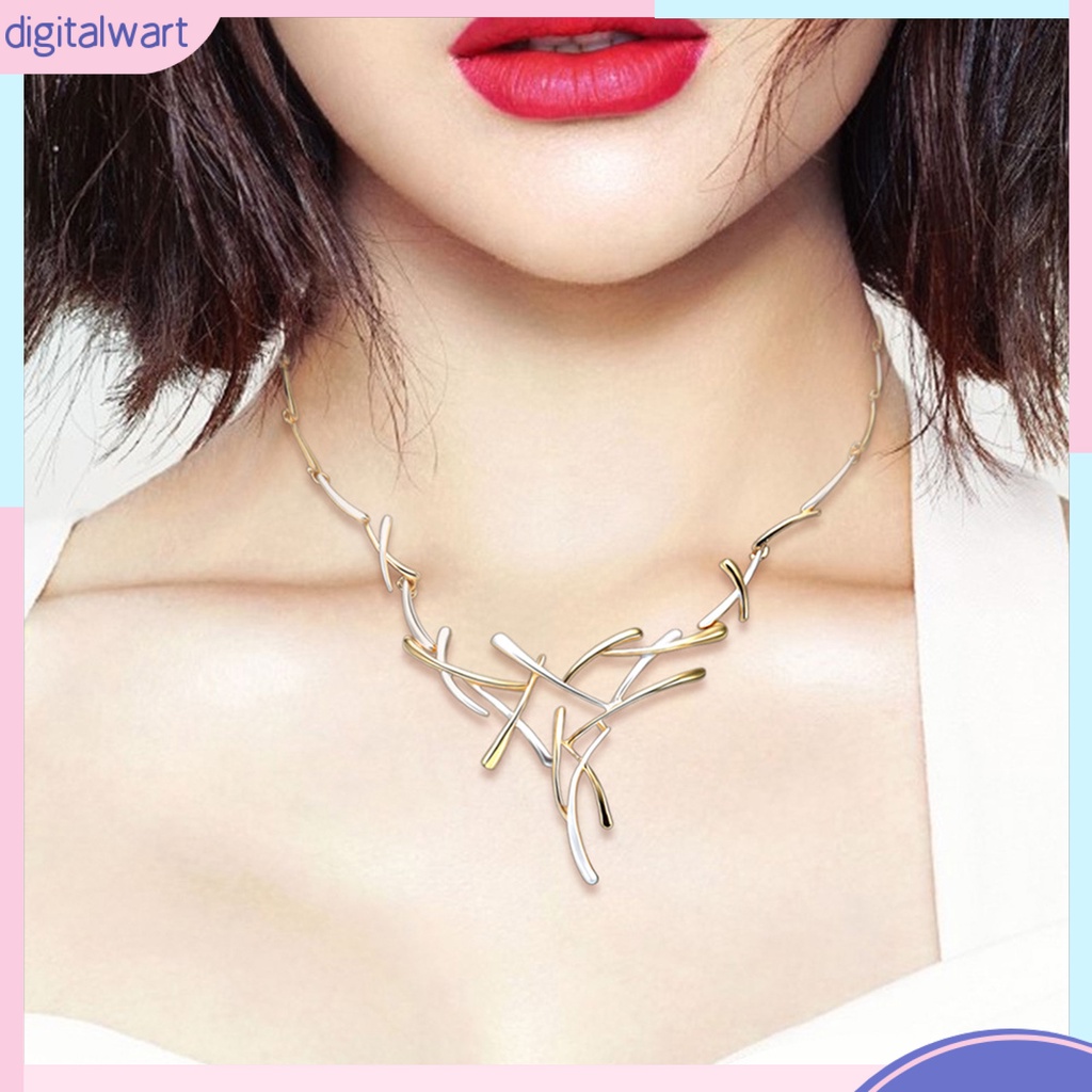 1 Bộ Vòng cổ + Bông Tai Bằng Hợp Kim Chống Mòn Hình Thánh Giá Thời Trang Cho Nữ