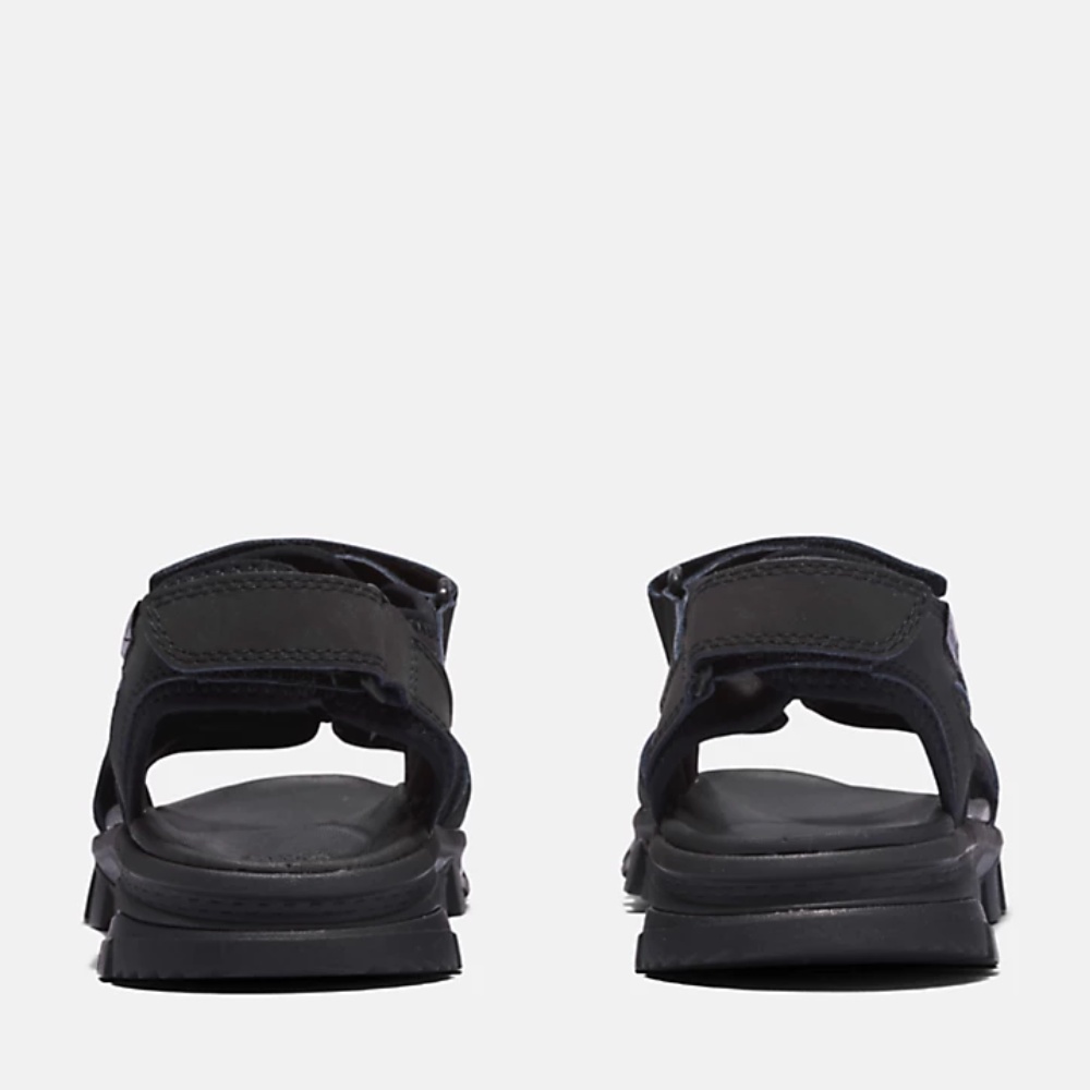 [Original] Timberland Giày Sandal Nữ  Lincoln Peak Strap Black Leather TB0A5XA404