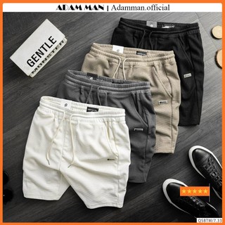 Quần short nam cao cấp chất vải xốp thái, quần đùi nam mềm mại thoáng mát mặc cực thích -  Adam Man