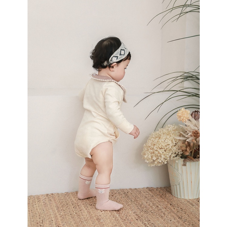 Set 3 Đôi Tất Cotton In Hình Thỏ Dễ Thương Cho Bé S / M / L 6 Tháng-5 Tuổi KokoroCare YSZ-67