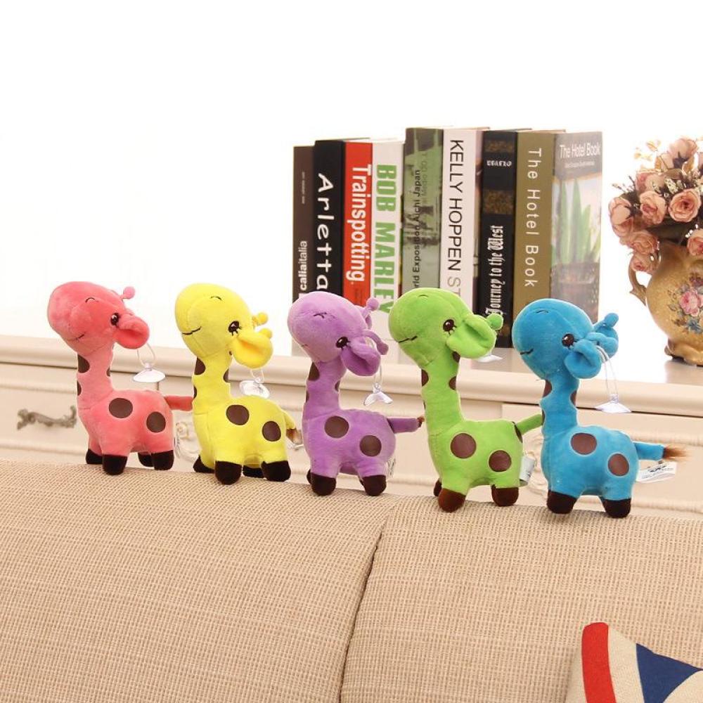 Thú Nhồi Bông Hình Hươu Cao Cổ Dễ Thương 18cm B1Z6