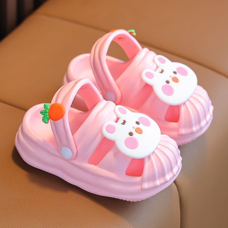 Dép Sandal Chống Trượt Khử Mùi Mùa Hè Phong Cách Hoạt Hình Siêu Dễ Thương Cho Bé Trai Và Bé Gái